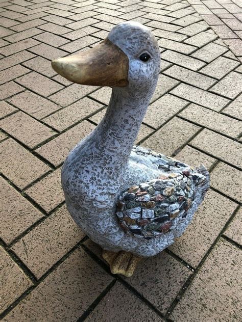 Polystone Duck Garden Ornament By Country Living