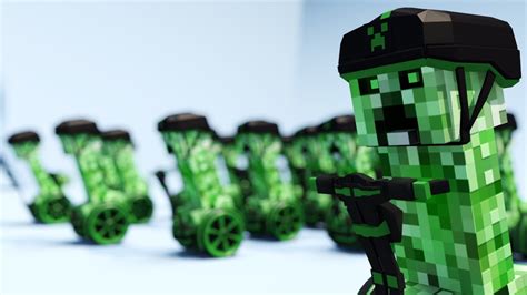 Segway Creeper Stunts - Minecraft Animation - YouTube