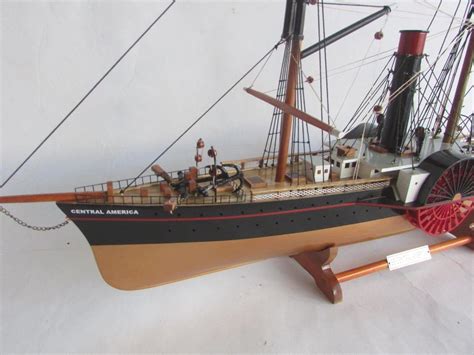 SS Central America wooden model ship