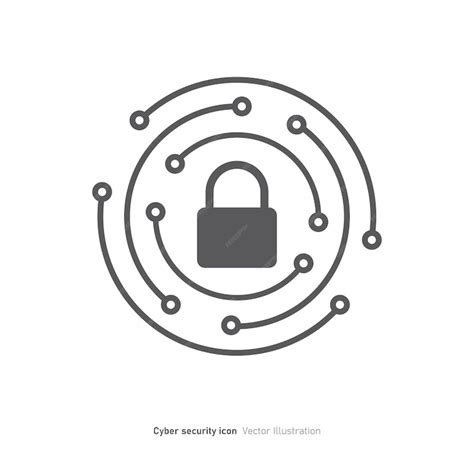 Premium Vector Cyber Security Icon Security Symbol Design Vector