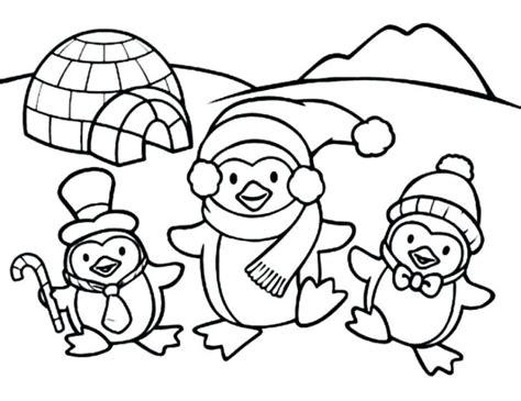 Winter Animals Coloring Pages at GetColorings.com | Free printable colorings pages to print and ...