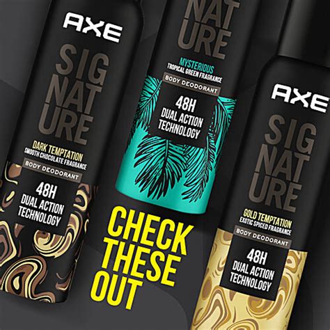 Buy Axe Signature Body Deodorant Spray Intense Long Lasting No Gas