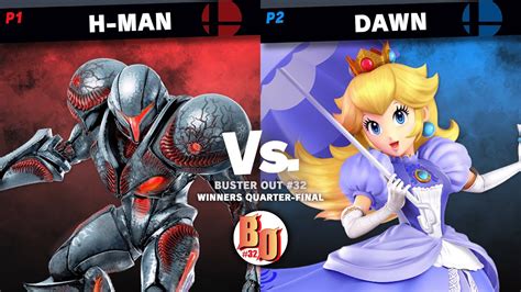 Buster Out H Man Dark Samus Samus Vs Dawn Peach Winners