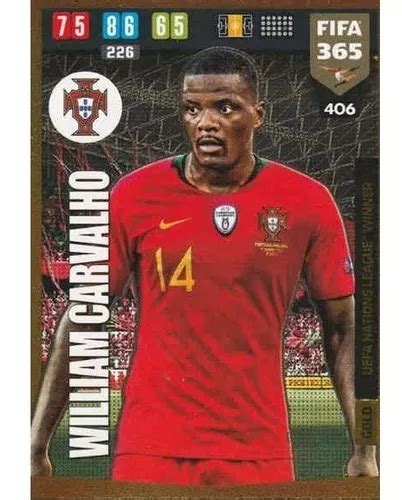 Carta Adrenalyn Fifa William Carvalho Cuotas Sin Inter S