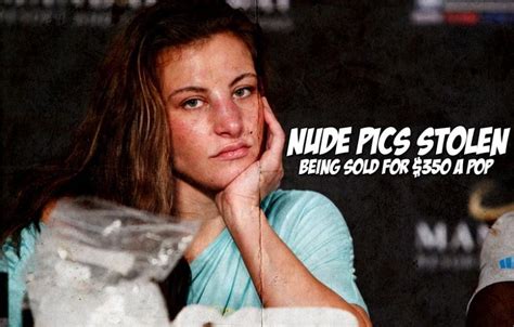 Supposedly A Hacker Is Selling Miesha Tate Nude Pics For 350 Each MiddleEasy