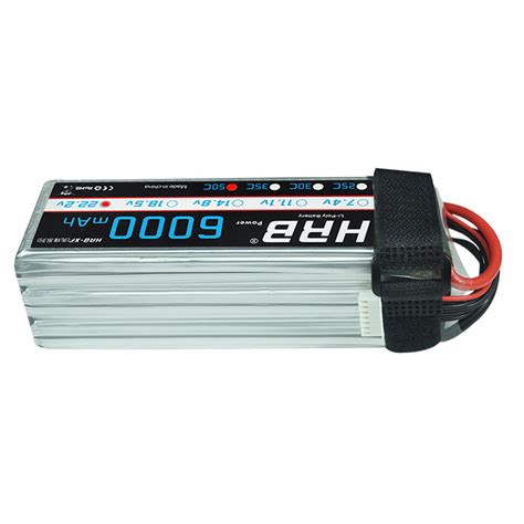 Akumulátor HRB 22 2V 6000mAh 50C RC Lipo Bateria Max 100C 6S 22 2V RC