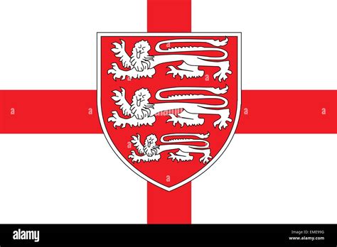 Saint Georges Flag Stock Vector Images Alamy