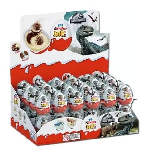 Chocolate Kinder Joy Surpresa Ferrero C16 Jurassic World Frete grátis