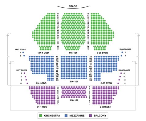 Seating Chart New Amsterdam Theater Portal Posgradount Edu Pe