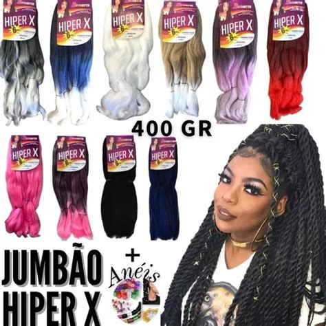 Jumb O Kanekalon Gramas Tran As Box Braid Brinde Top Mercadolivre