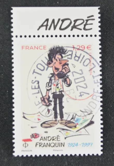 France Andr Franquin Oblit R Eur Picclick Fr