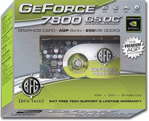 Best Buy Bfg Geforce Gs Oc Graphics Card Bfgr Gs