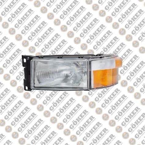 1732509 Headlight Headlamp Left Scania P G R T Scania 4