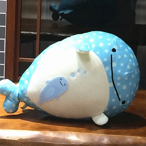 Jinbei San Whale Shark Kawaii Plush Toy - KawaiiMerch.com