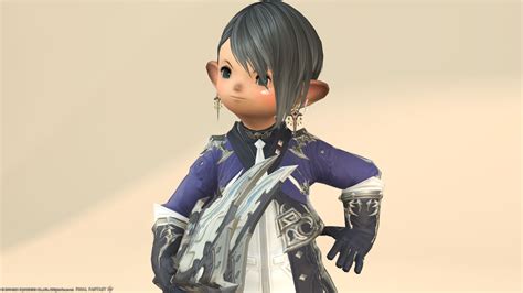 Glamours New Alphinaud Equipment And Hairstyle And Hair Color Pattern