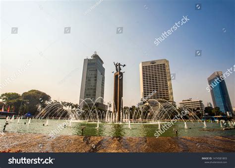 Jakarta Indonesia Welcoming Monument Tugu Selamat Stock Photo Edit Now