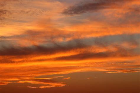 Gray Clouds during Sunset · Free Stock Photo