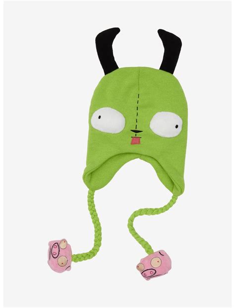 Invader Zim Gir Tassel Beanie Hot Topic