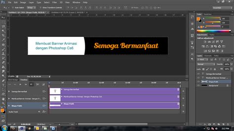 Membuat Banner Animasi Sederhana Dengan Photoshop Cs Payu Aquatic