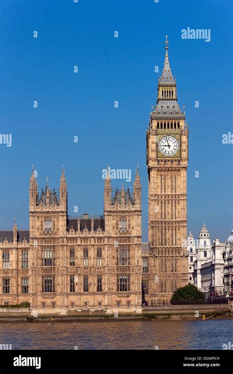 Big Ben Clock Tower Palace Of Westminster Unesco World Heritage Site