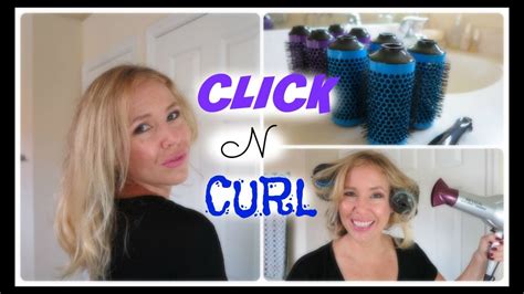 Click N Curl Blow Dry System Review And Demo Beauty Over 40 Youtube