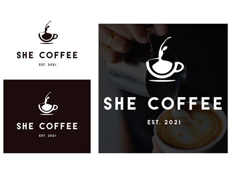 Logo For Coffee Shop By Katya Krochak On Dribbble