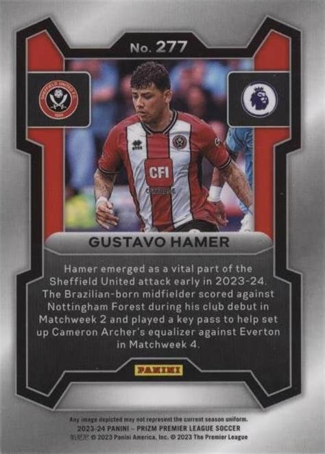 2023 24 Panini Prizm Premier League Gustavo Hamer 277 For Sale EBay