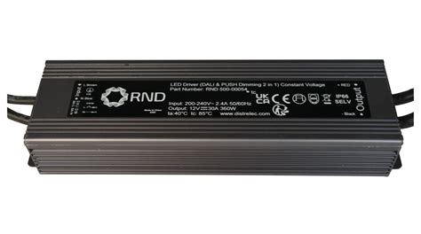 Rnd Rnd Led Driver Dali Dimmable Cv W A V Ip