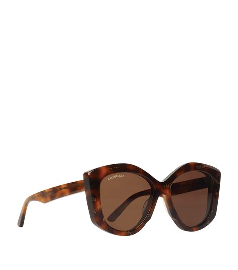 Womens Balenciaga Brown Women Glasses Harrods Uk