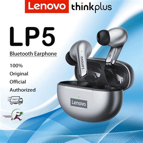 Lenovo Lp Tws Bluetooth Earphone D Stereo Wireless Earbuds Ipx