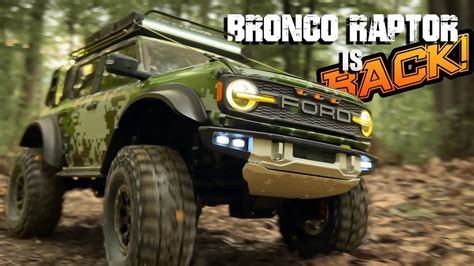 Traxxas Trx 4 2021 Bronco Is Back New Upgrades H Tech Custom Raptor Kit Offroad Rc Crawler