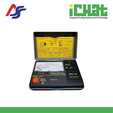 Jual Kyoritsu 3166 Megger Analogue Insulation Tester Japan Analog Jarum Shopee Indonesia