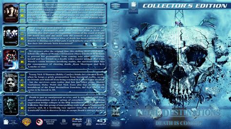 Final Destination Collection blu-ray cover (2000-2011) R1 Custom