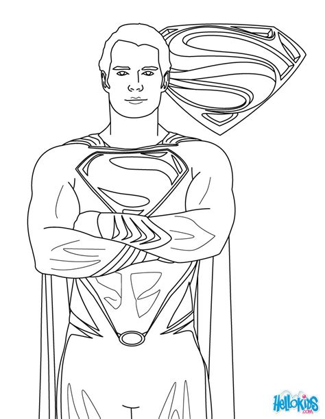 Superman Coloring Pages