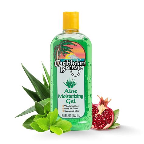 Amazon Caribbean Breeze Aloe Moisturizing Gel Citrus Mango Aloe