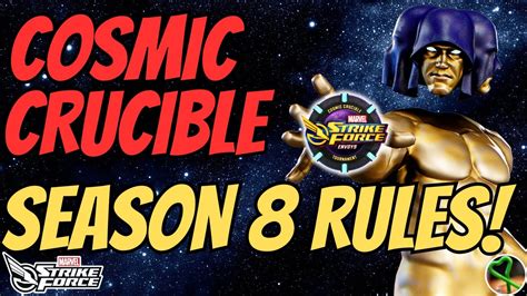 Cosmic Crucible Season 8 Rules The Cabal Of Evil MARVEL Strike