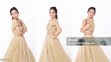 Princess Wear Gold Glitter Evening Gown Ball Dress And Fashion Vintage ...