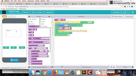 Code Org Tutorial Timed Loops And Callbacks And Stop Timed Loop Youtube