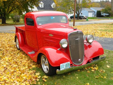 Rare Steet Rodded Chevrolet Chopped Pick Up Classic Chevrolet