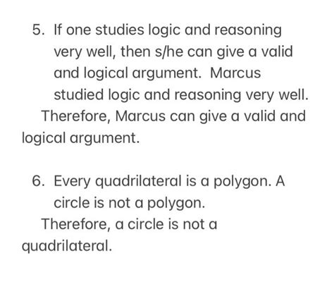 Solved Determine The Rule Of Inference Used In The Following