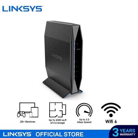 Linksys E8450 AH Max Stream AX3200 Dual Band Easy Mesh WiFi 6 MU MIMO