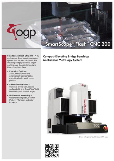 SmartScope Flash CNC 200 OGP CNC 200 Smartscope 200