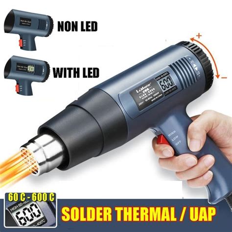 Jual Solder Uap Blower LED Portable Hot Air Gun Solder Thermal W Shopee Indonesia
