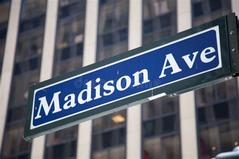 Madison Avenue Stock Photo Image Of America Street 35722404