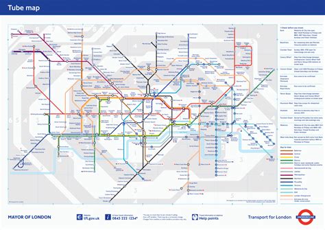 Printable London Underground Map | Free Printable Maps