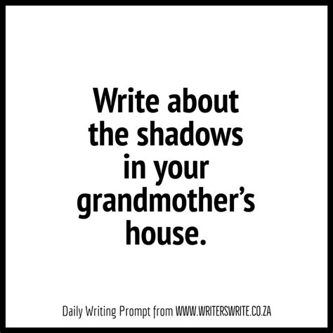 Daily Writing Prompt Writers Write