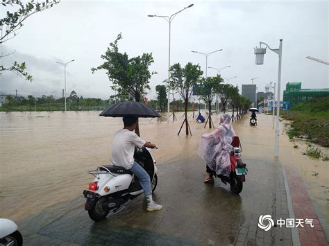 广西河池柳州暴雨引发严重内涝 广西高清图片 中国天气网