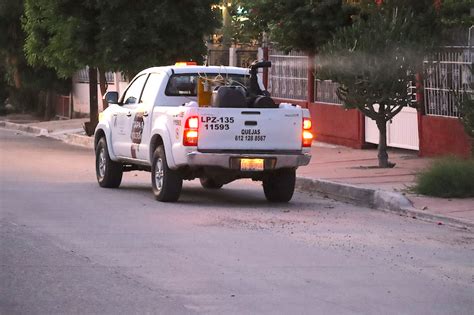 Fumigan Colonias En La Paz Combaten Mosco Transmisor Del Dengue