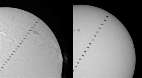 Iss 太陽面通過 もっと宇宙の話をしよう！