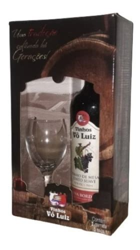 Kit Vinho V Luiz Tinto Suave Mesa Bord Ml Ta A Vidro Mercadolivre